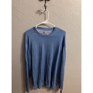 Donald‎ Ross Crew Neck Pullover Sweater Men's Size 2XL Blue Golf